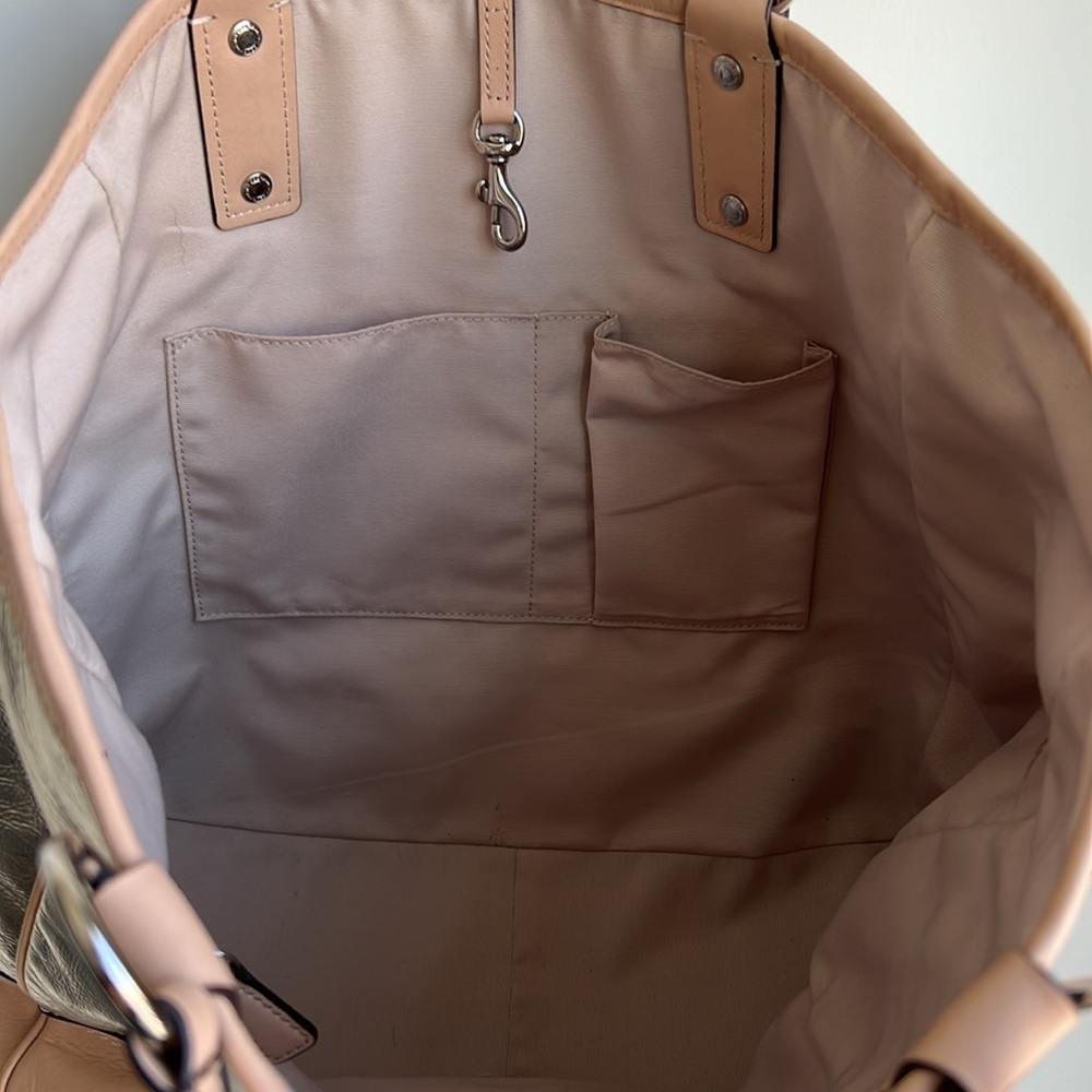 COACH Champagne Gold Tote - Picture 13 of 16